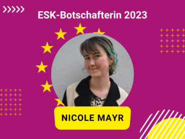 Nicole Mayr ist unsere ESK-Botschafterin 2023